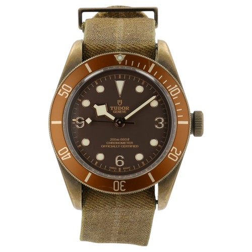 Tudor black bay brown - bay, dial