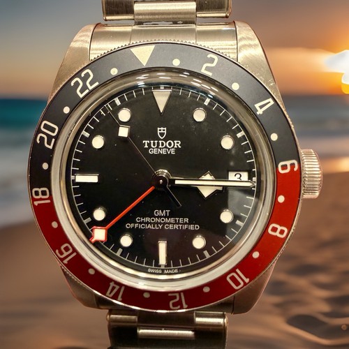 Tudor black bay gmt 79830rb - bay,
