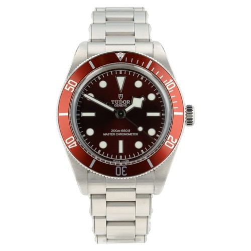Tudor black bay red dial - bay,