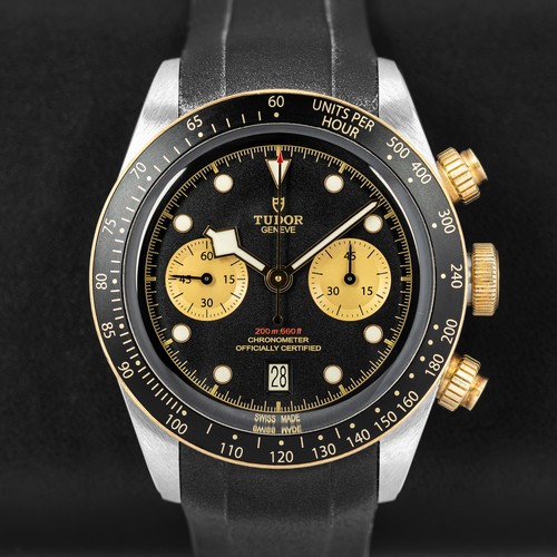 Tudor black bay dial - black, s&g