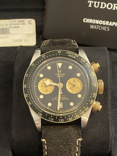 Mens tudor black bay - tudor,