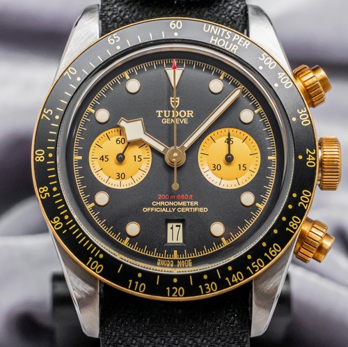 Tudor black bay chrono - black,