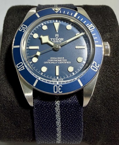 Tudor black bay navy blue - tudor, 58