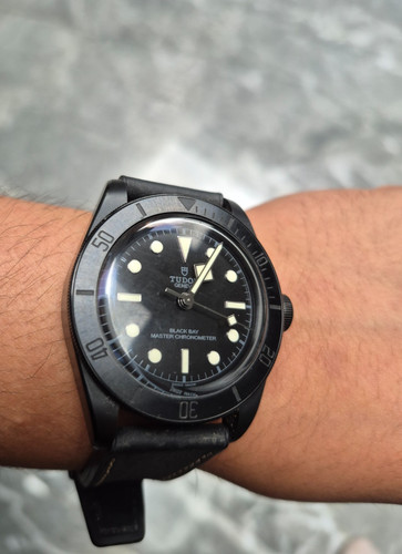 Tudor black bay men - black,