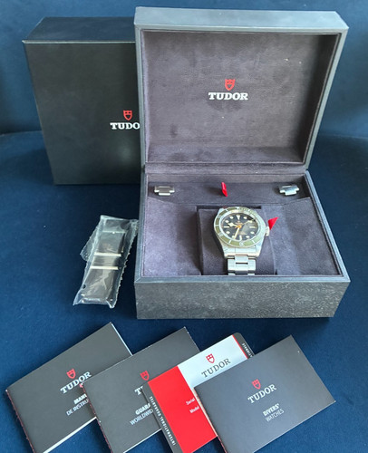 Tudor black bay - black, men's