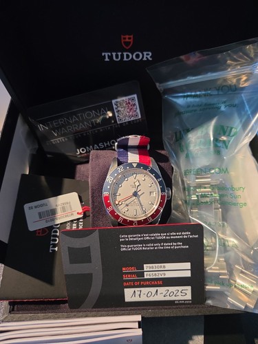 Tudor black bay gmt pepsi - tudor,