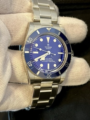 Tudor black bay blue 37mm - tudor, 54