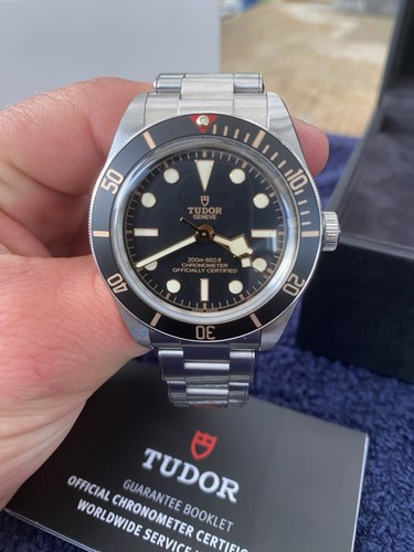 Tudor black bay 39mm watch - bay,