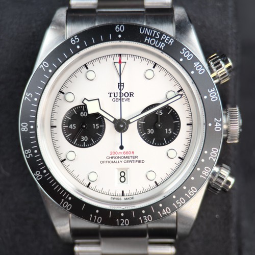 Tudor black bay - black, chronograph