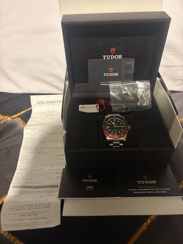 Tudor black bay gmt - bay, pepsi