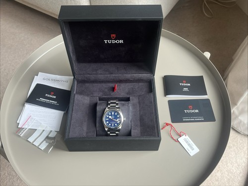 Tudor black bay blue dial - tudor,