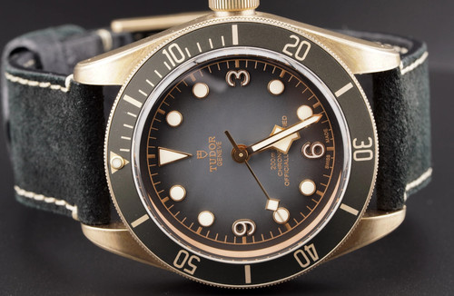 Tudor black bay bronze slate - black,