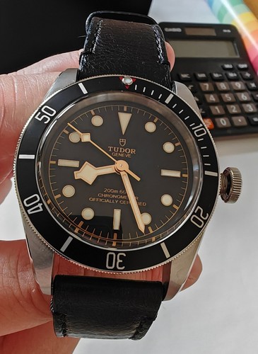 Tudor black bay 39mm - black, 58