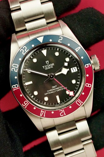 Tudor black bay gmt 79830rb - tudor,