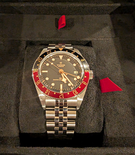 Tudor black bay gmt coke - tudor,