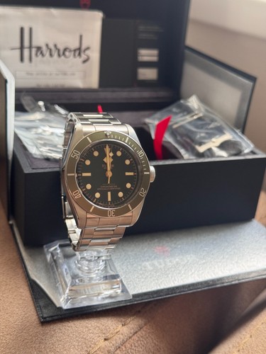 Tudor black bay 79230g harrods - tudor,