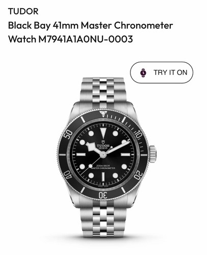 Tudor black bay monochrome - black,
