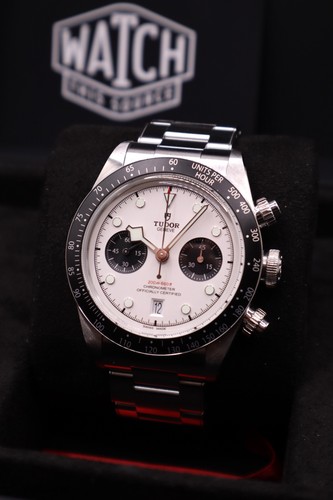 Tudor black bay - black, chronograph